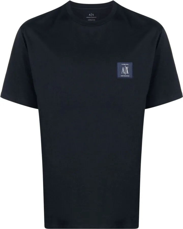 logo-patch short-sleeve cotton T-shirt