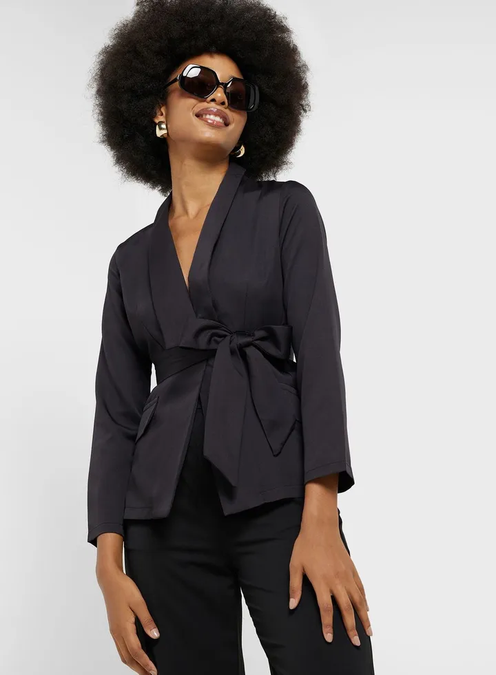 Belted Blazer