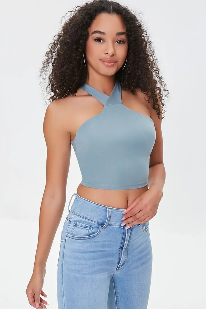 Crisscross Crop Top