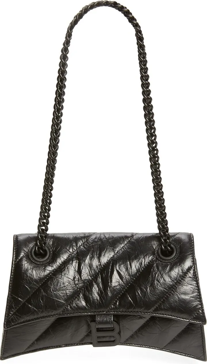 Small Crush Quilted Leather Shoulder Bag