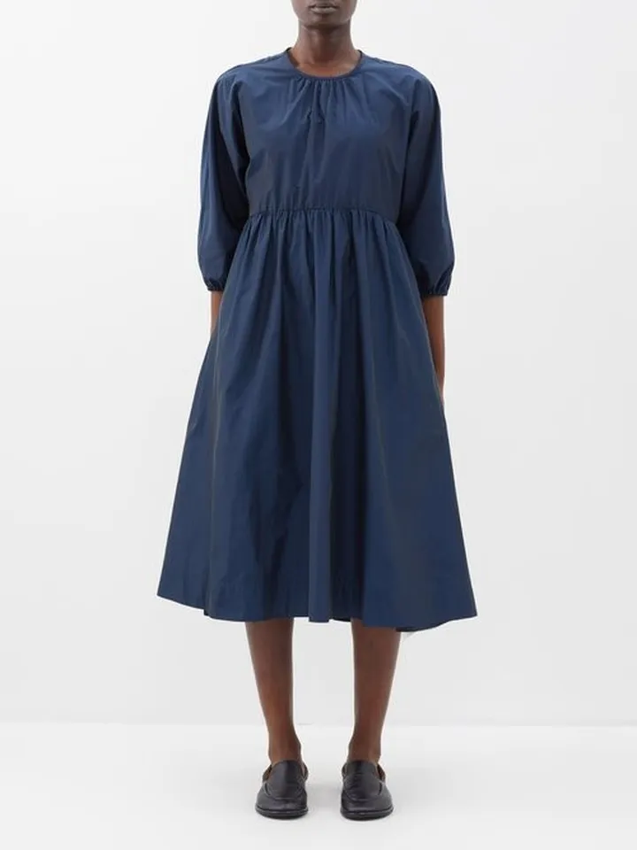 Davina Poplin Midi Dress