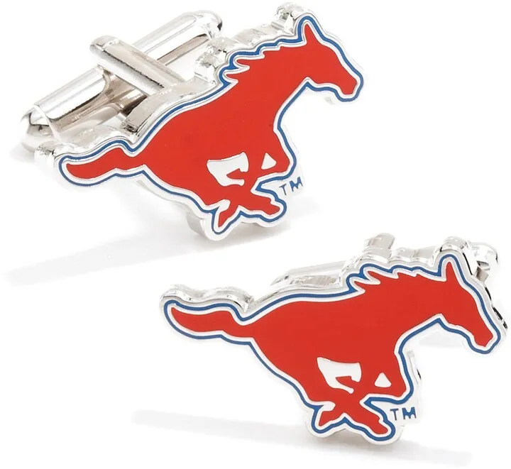 'SMU Mustangs' Cuff Links
