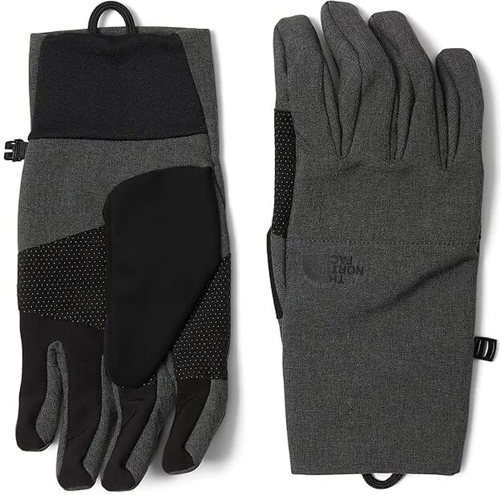 The North Face Apex Etip Gloves (TNF Dark Grey Heather) Over-Mits Gloves