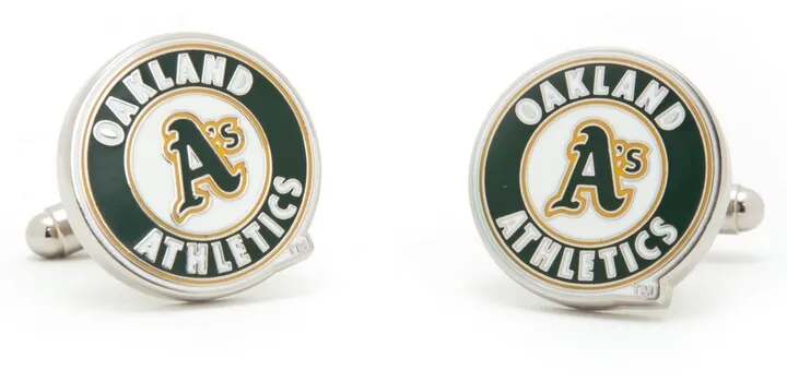 Oakland A's Cufflinks