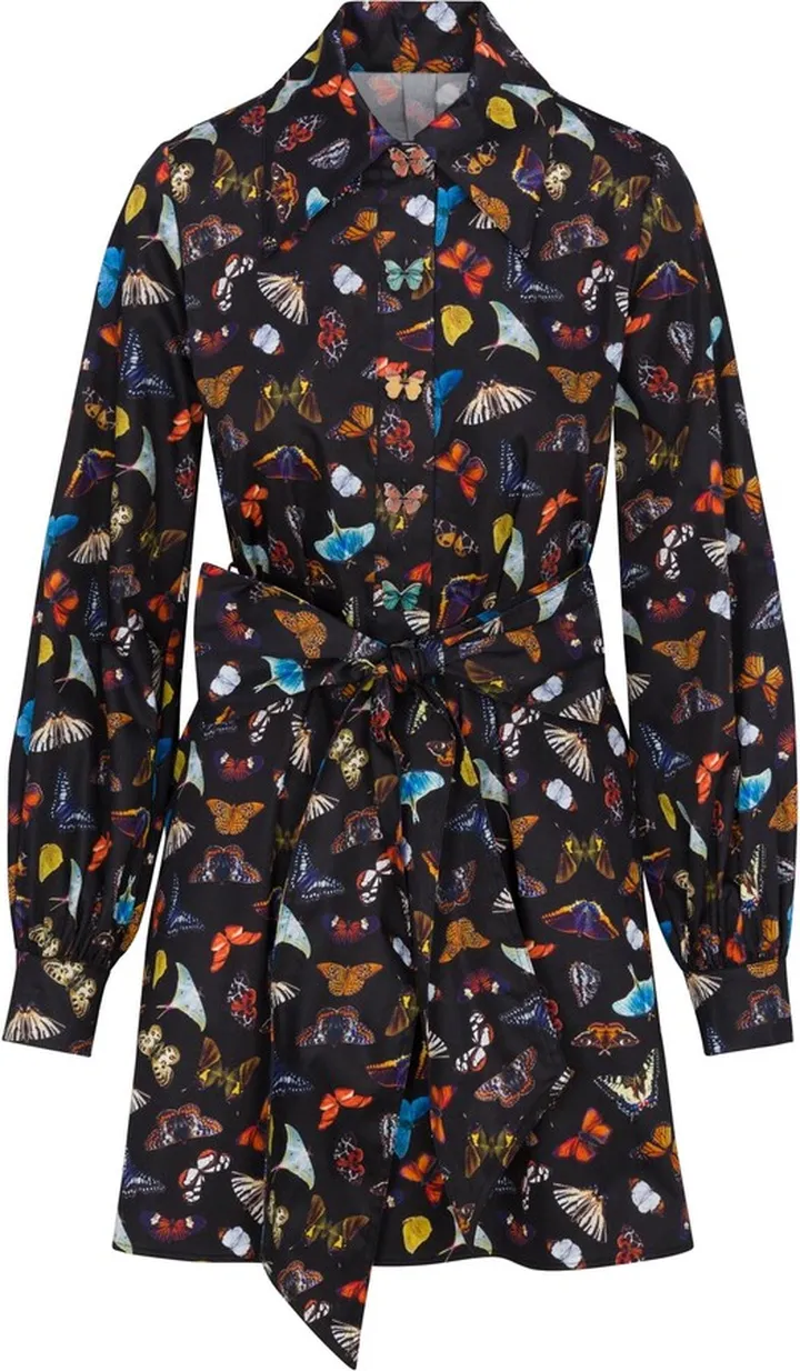 Meghan Fabulous - The Butterfly Shirt Dress - Black