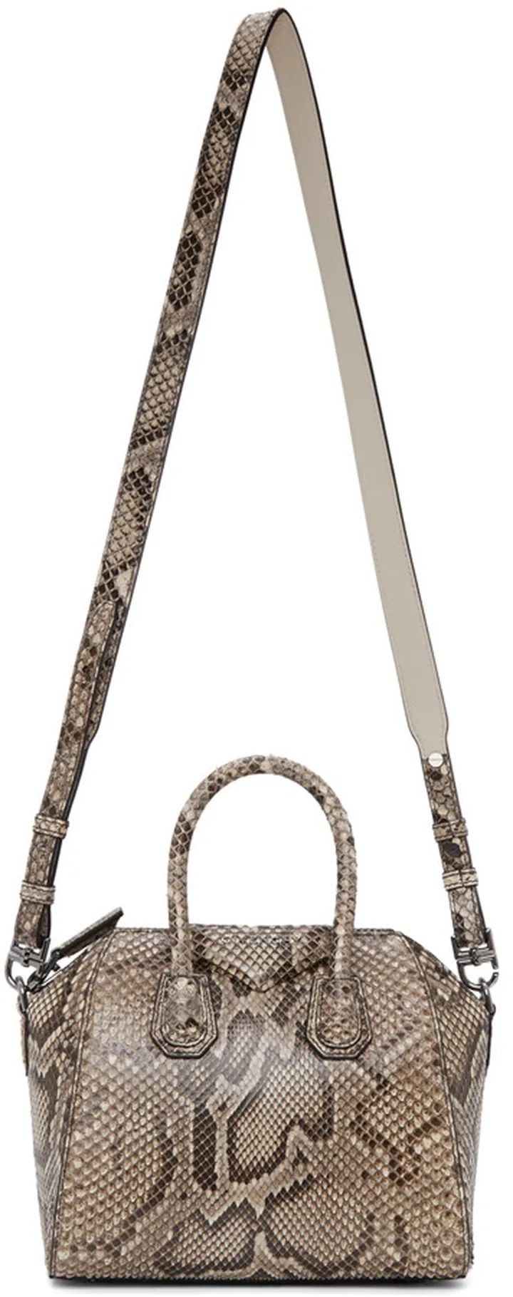 Givenchy Brown Python Mini Antigona Bag