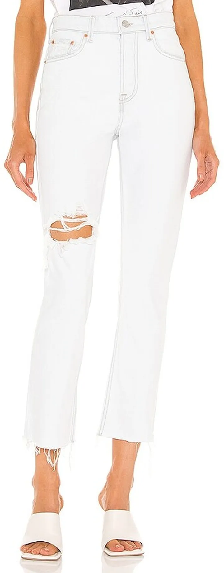 Karolina High Rise Straight Crop
