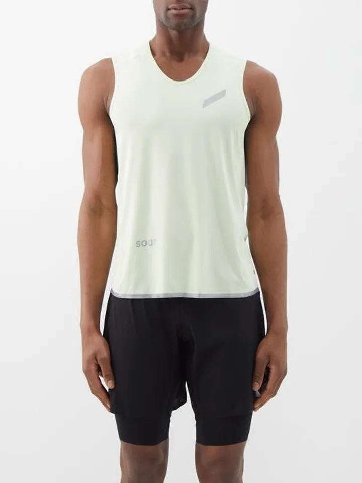 2.0 Jersey And Mesh Tank Top