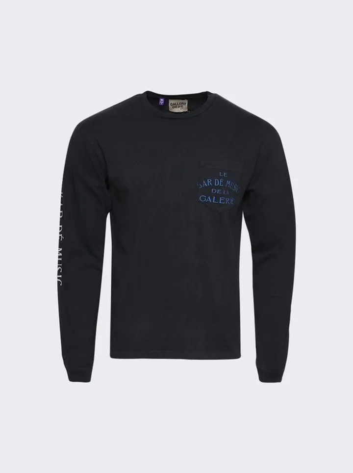 Le Bar Shop Long-sleeve Tee Black
