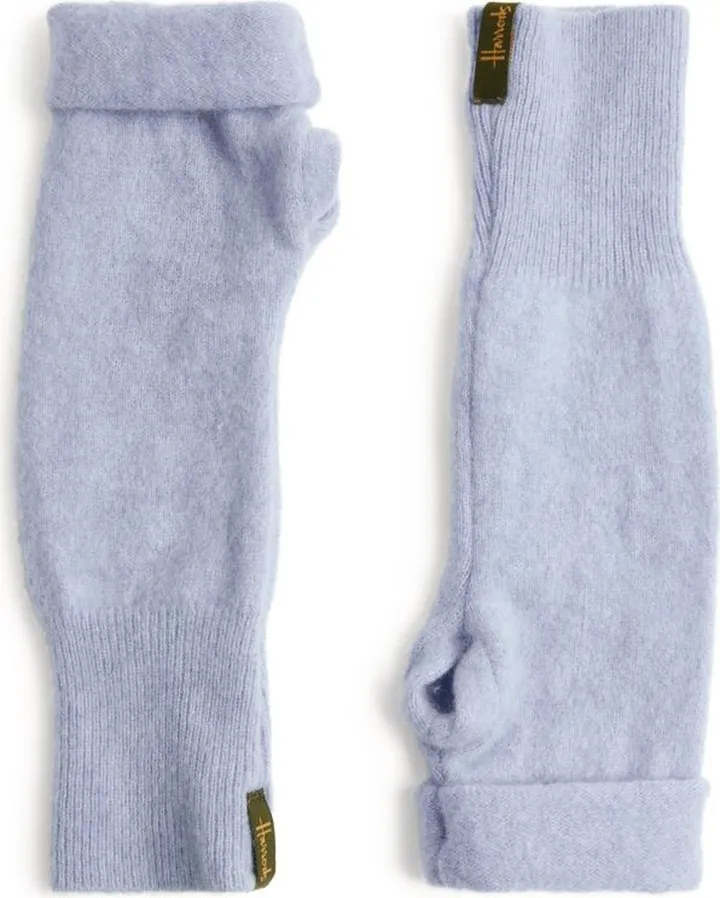 Harrods Recycled Cashmere Fingerless Gloves