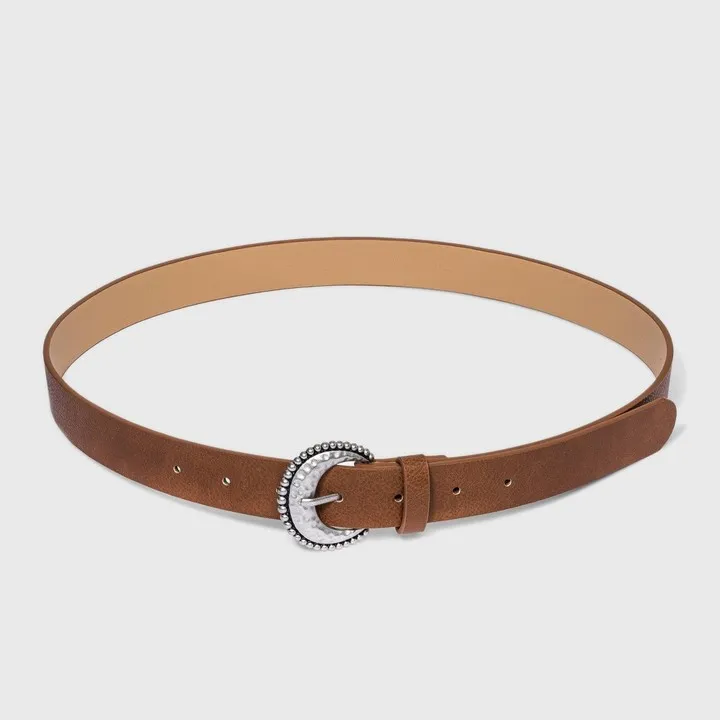 Women's Buckle Belt - Universal Thread™ Brown Clay XL