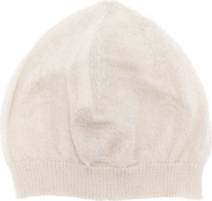 Fine-Knit Cashmere Beanie