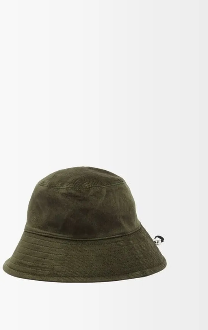Cotton-blend Corduroy Bucket Hat