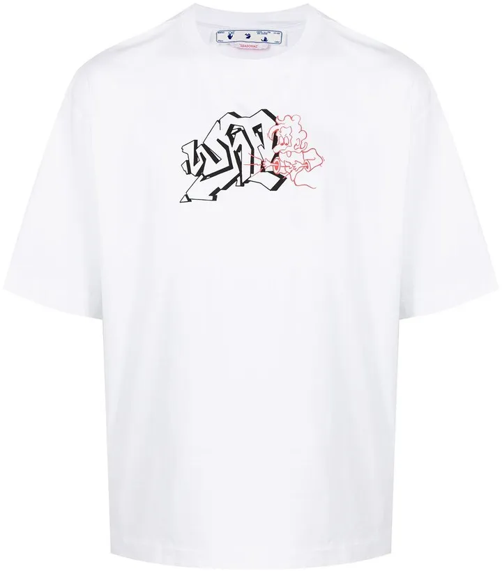 graphic-print T-shirt