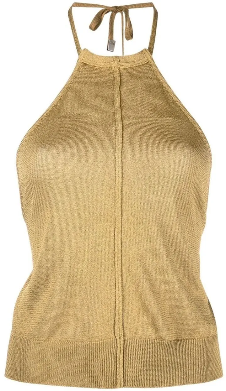 Knitted Halter Top
