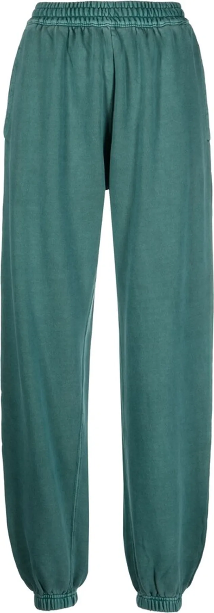 Acid-Wash Cotton Track Pants