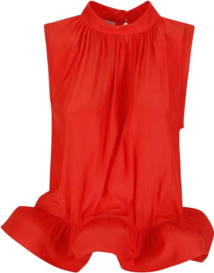 Flare Halter Neck Top