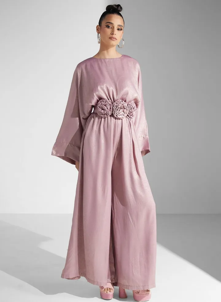 Cape Sleeve Jumpsuit
