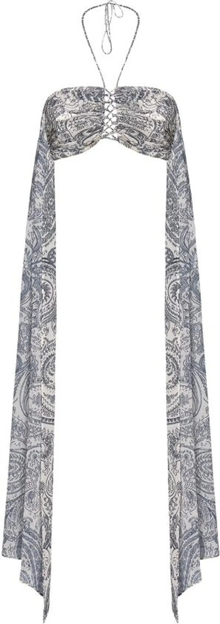 Etro Halterneck Cropped Top