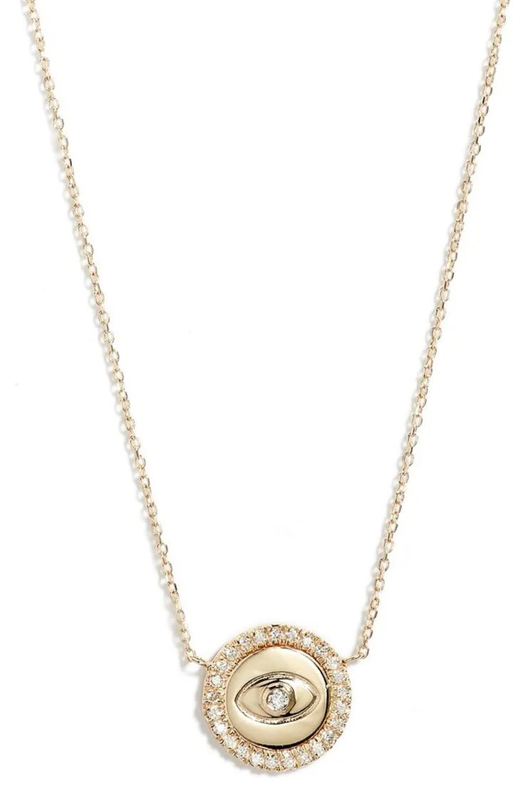 Royale Evil Eye Diamond Necklace