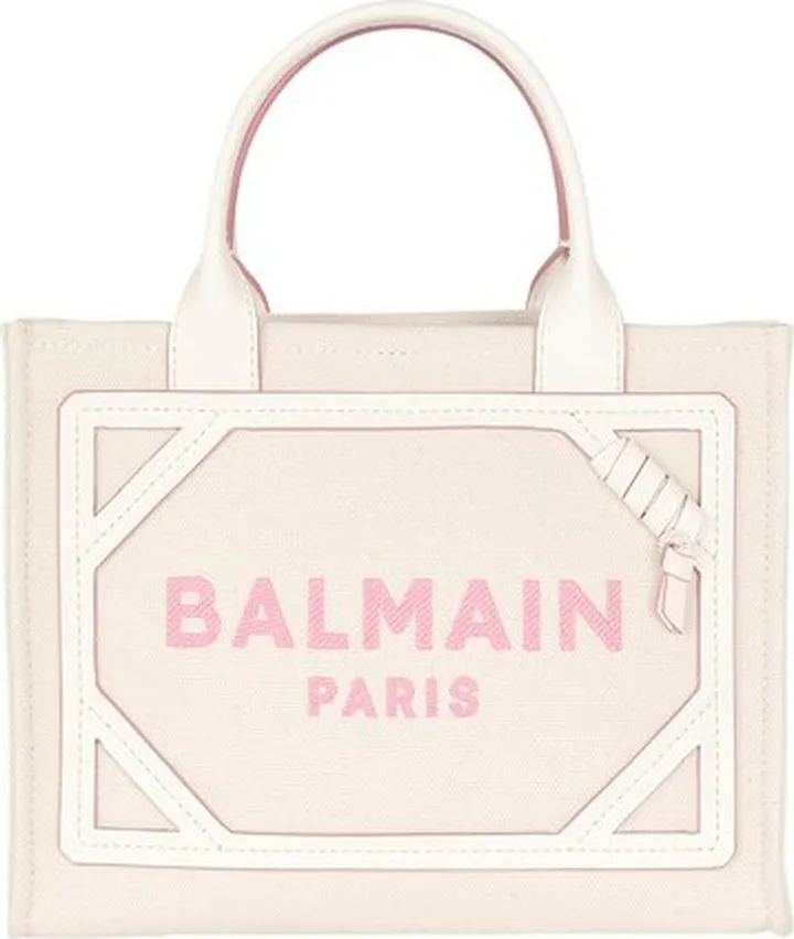 B-Army small canvas bag with leather details