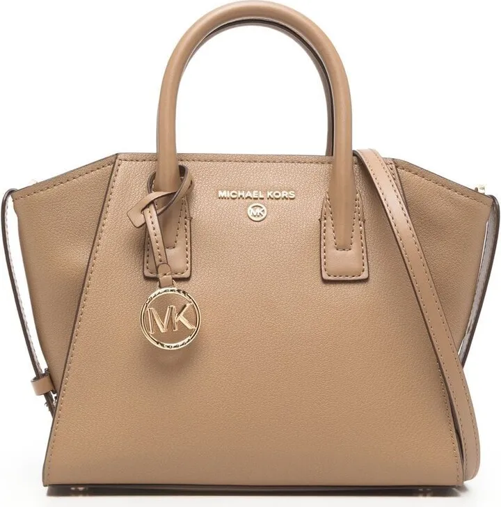 Avril small leather tote bag