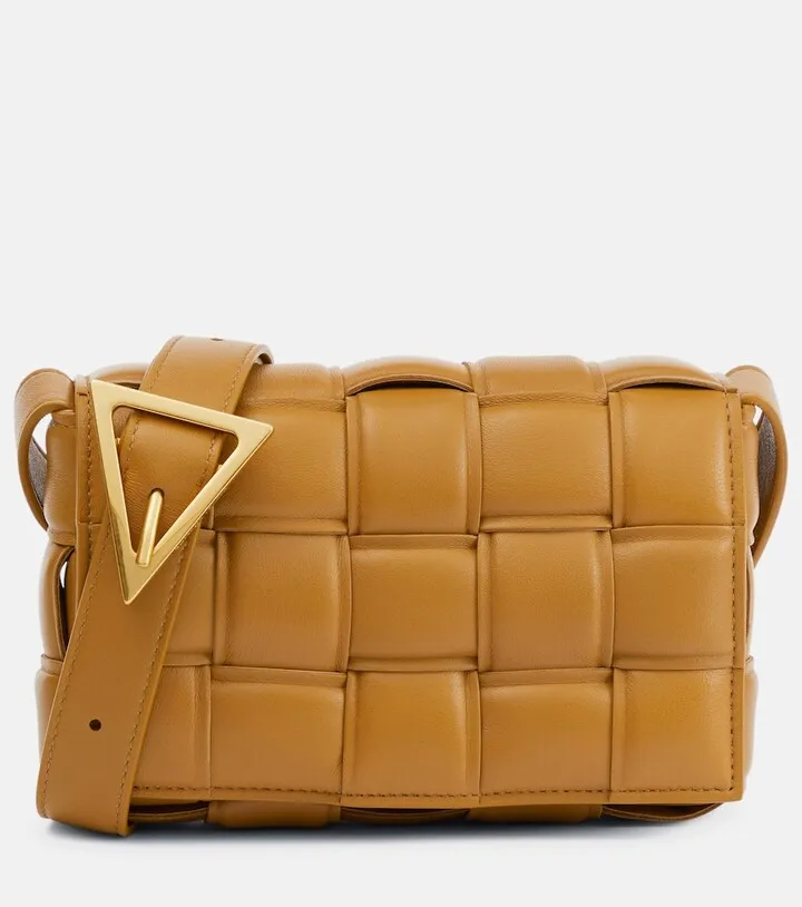 Padded Cassette leather shoulder bag