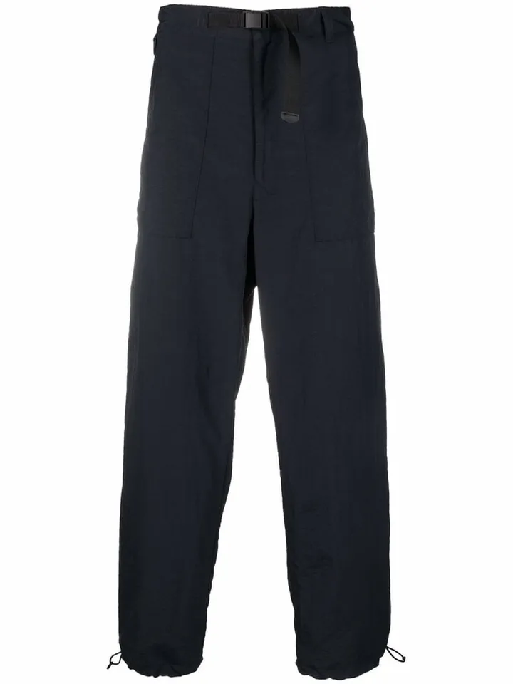 Belted Straight Leg Trousers