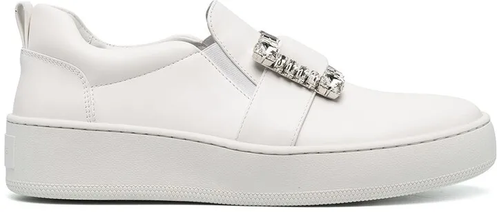 Buckle-Detail Trainers