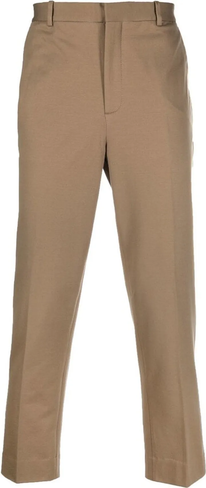 Slim-Cut Tapered Trousers
