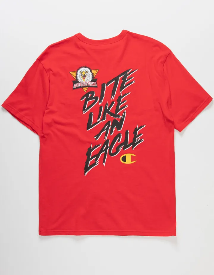 CHAMPION x Cobra Kai Bite Like An Eagle Mens Tee