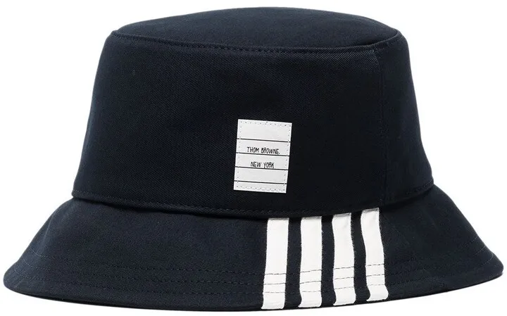 4-Bar cotton bucket hat