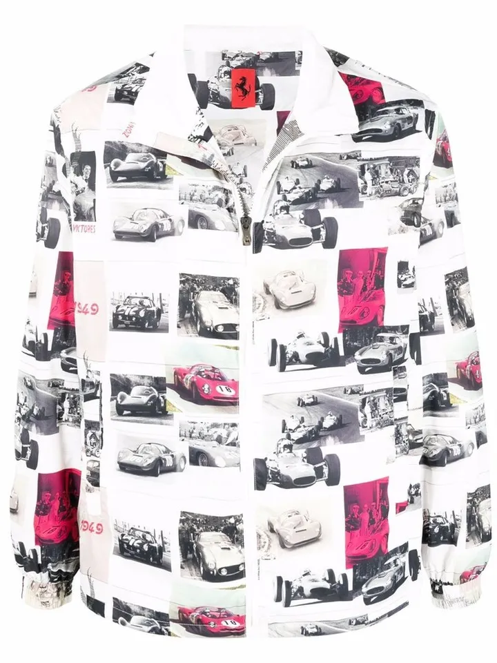 Patchwork Bomber Jacket