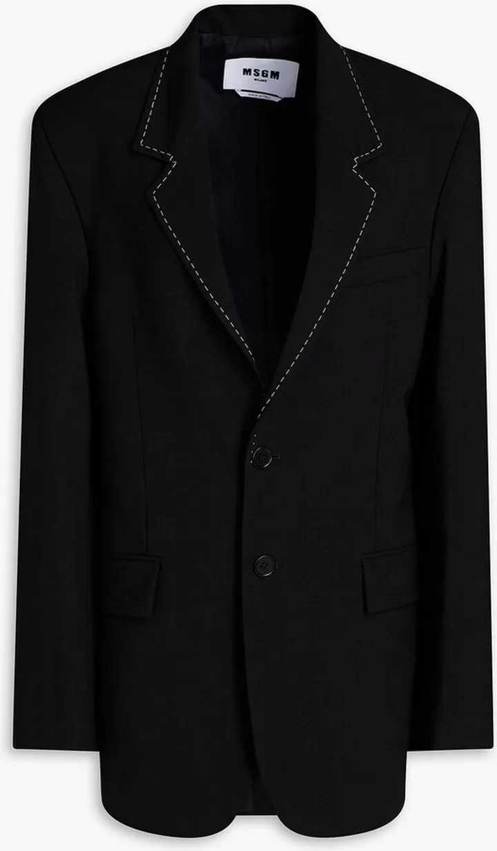 Stretch-wool blazer