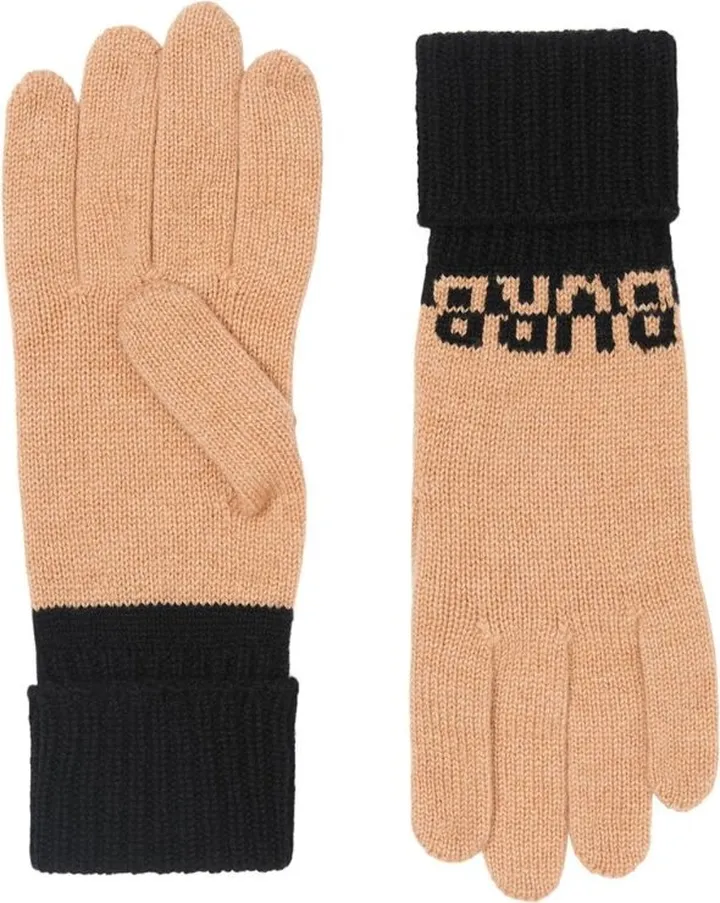 Burberry Cashmere Logo Gloves