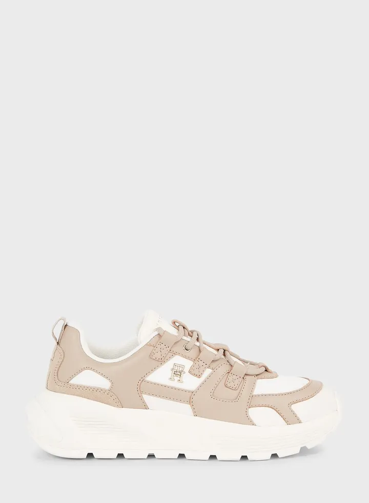 Lace Up Low Top Sneakers