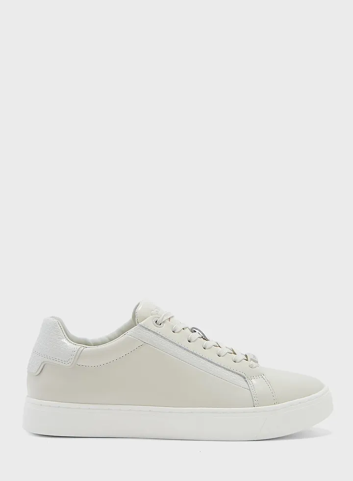 Monogram Lace Up Sneakers