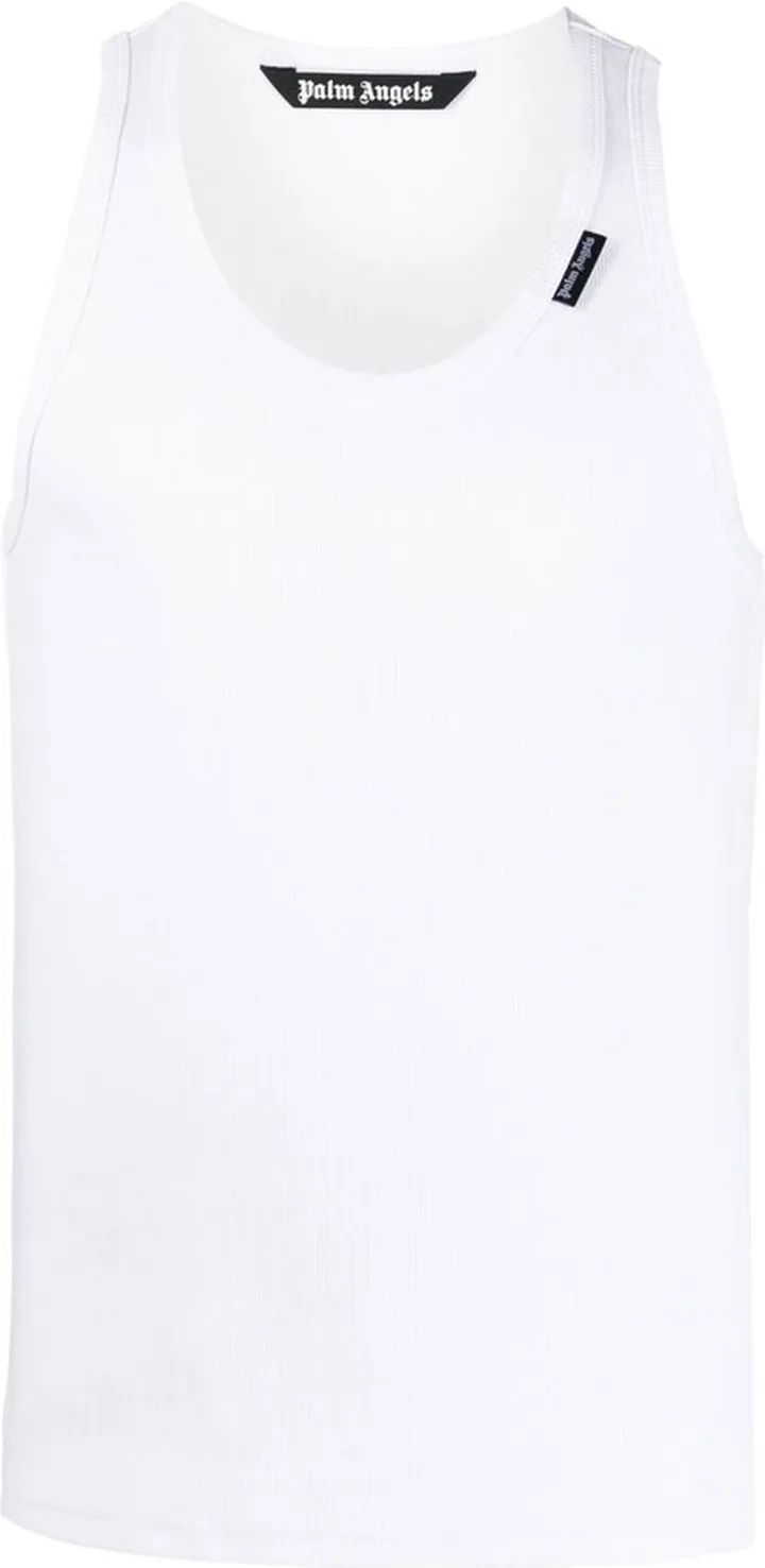 Fine-Ribbed Tank Top