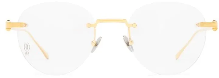 Cartier Round Frame Glasses