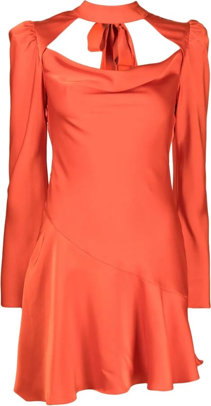 Ella satin minidress
