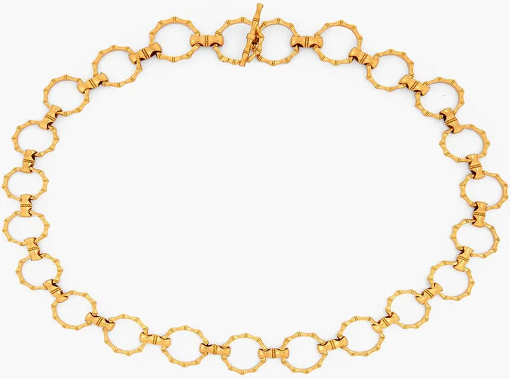 Gold-tone belt