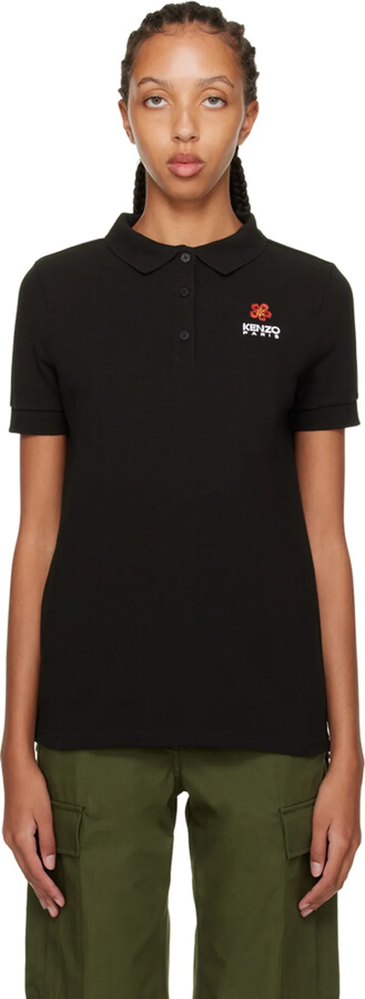 Kenzo Black Kenzo Paris Boke Flower Polo