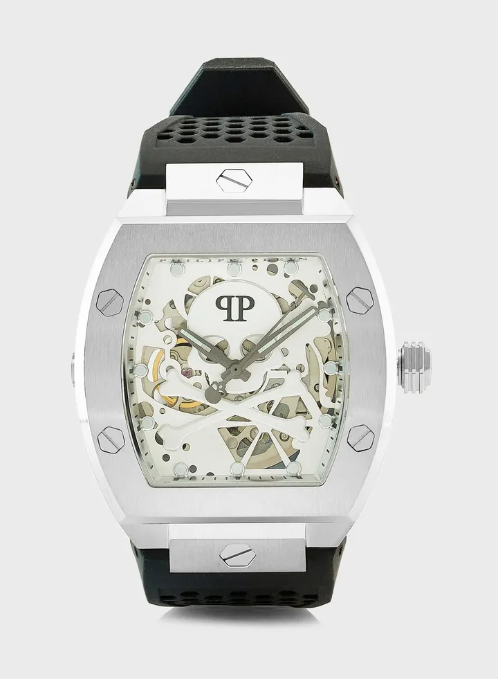 Pwbaa2123 Skeleton Analog Watch