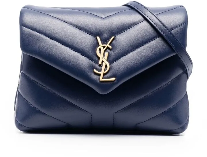 Quilted Logo Shoulder Bag