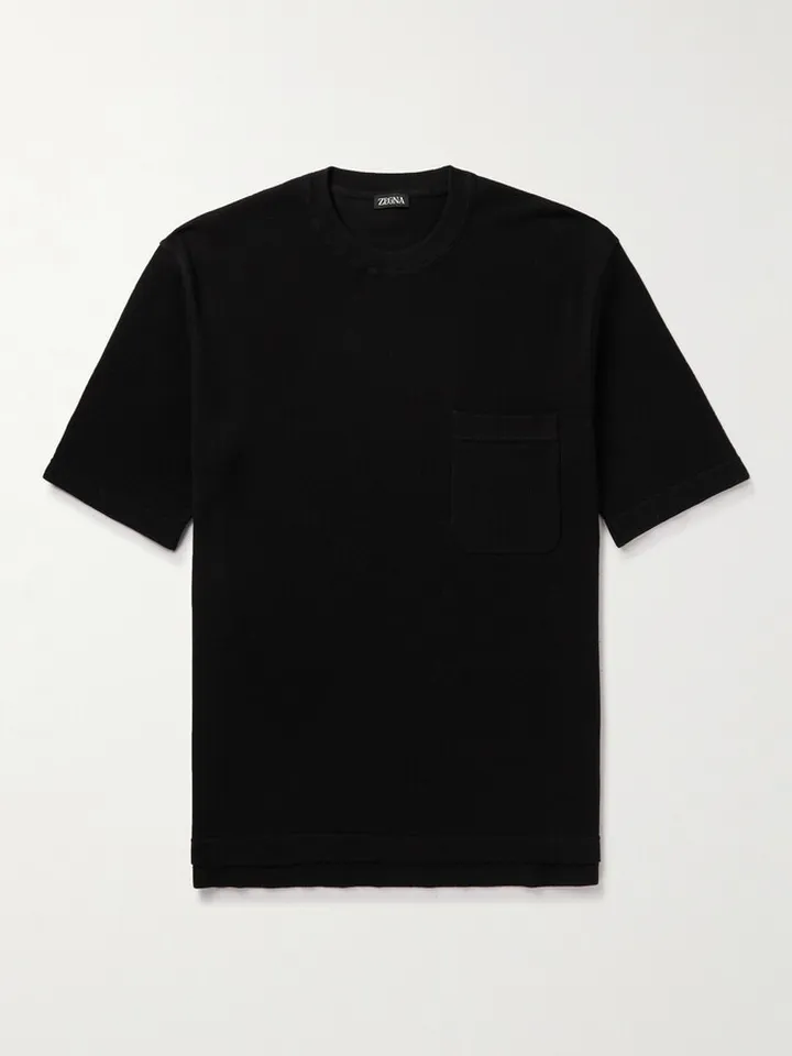 Cotton-Piqué T-Shirt