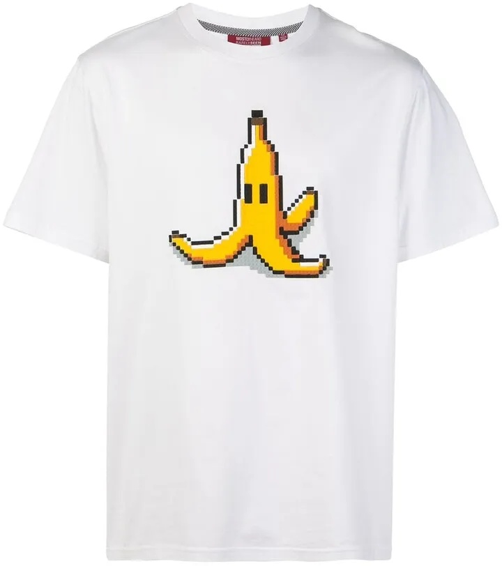 Peel-print T-shirt