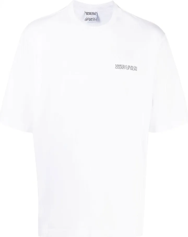 Tempera Cross Over print T-shirt