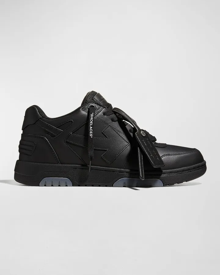 Men's Out Of Office Leather Low-Top Sneakers