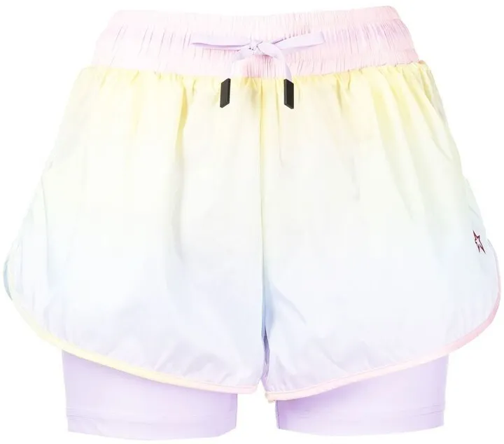 Tie-Dye Print Lightweight Shorts