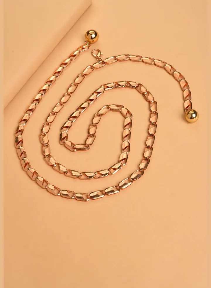 Gold Plated Designer Waist Chain